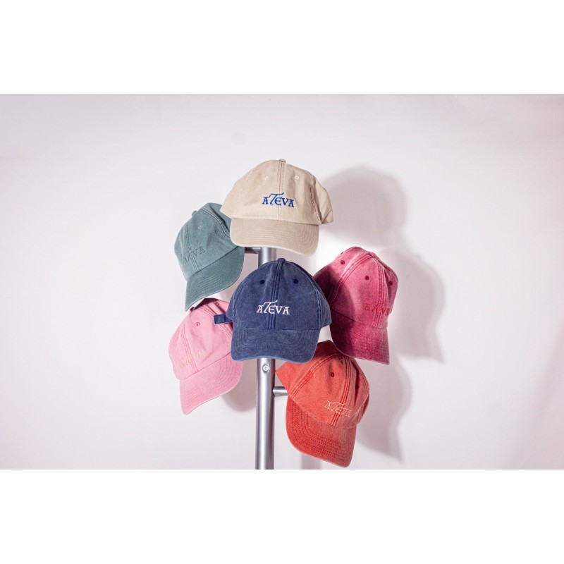 Casquette ATEVA Odyssée – Casquette Vintage Unisexe en Coton Lavé