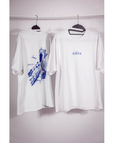 ITHAQUE | T-Shirt Oversize Premium Blanc – ATEVA